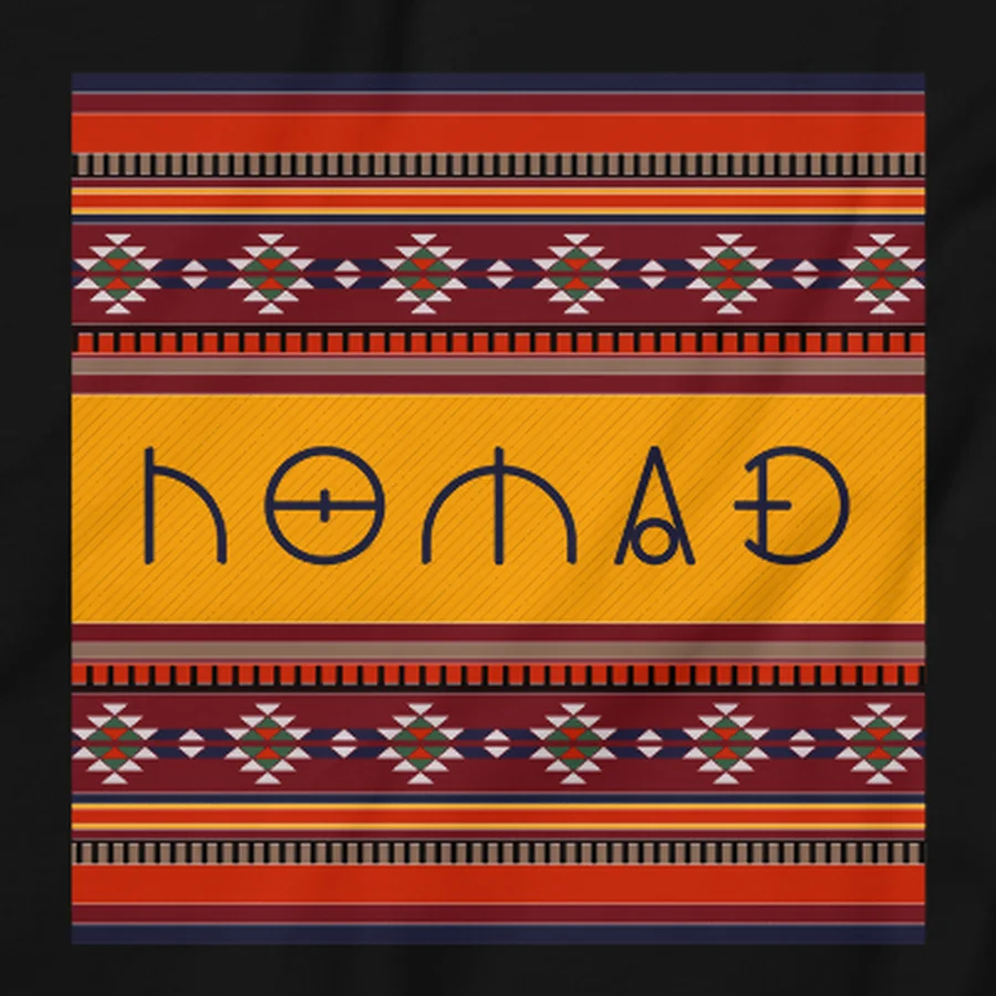 Nomad artwork, close-up